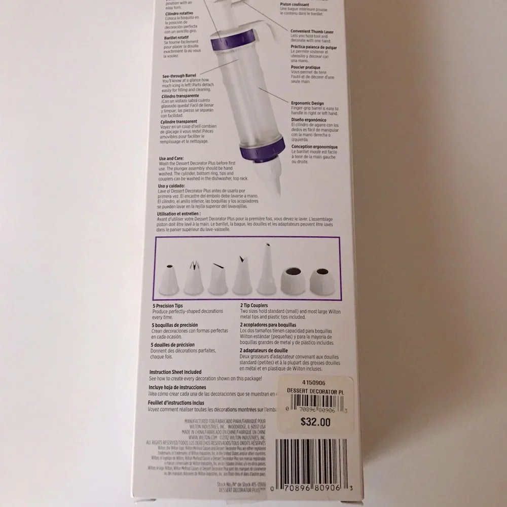 NIB ! WILTON Dessert Decorator PLUS - Picture 7 of 9